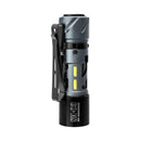 Loop Gear SK03 Gray 1000 Lumen Everyday Carry LED Flashlight USB-C Rechargeable 14500 Battery