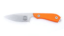 White River M1 Pro Fixed Blade 3in Magnacut Steel Orange Textured G10 Handles