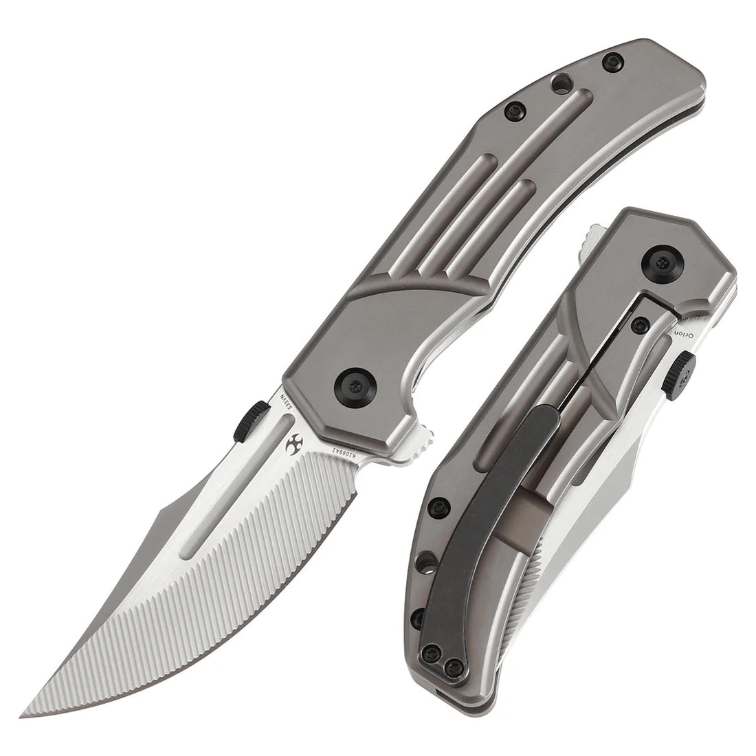 kanato Kansept Orion 3.07in S35VN CNC Milled Blade Bronze Anodized Titanium H