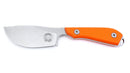 White River M1 Skinner Fixed Blade 3in S35VN Steel Orange Textured G10 Handles