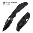 North Mountain Blade BBNM 2521-DB Shadow Edition (Dwyer Design) - 3.54" CPM-3V Bowie/Tanto Knife