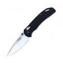 Ganzo Firebird F753M1-BK closed view with black G10 handle