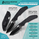 North Mountain Blade BBNM 2522-DT Shadow Edition (Dwyer Design) - 3.54" CPM-3V Tanto Folding Knife
