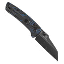 Kansept Little Main Street 2.26in 154CM Black Stonewashed Blade Blue/Black G-mascus - T2015V9