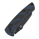 Kansept Little Main Street 2.26in 154CM Black Stonewashed Blade Blue/Black G-mascus - T2015V9