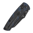 Kansept Little Main Street 2.26in 154CM Black Stonewashed Blade Blue/Black G-mascus - T2015V9