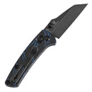 Kansept Little Main Street 2.26in 154CM Black Stonewashed Blade Blue/Black G-mascus - T2015V9