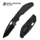 North Mountain Blade BBNM 2522-DT Shadow Edition (Dwyer Design) - 3.54" CPM-3V Tanto Folding Knife