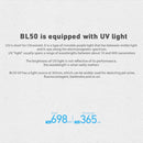 Imalent BL50 3600 Lumen Rechargeable EDC Flashlight w/ UV Light - Black