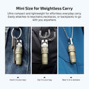 Olight iUltra Keychain Flashlight – 80 Lumens OAL Aluminum (Olive Green)