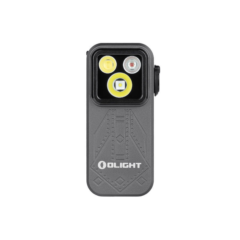Olight Oclip Pro Phantom Squadron – 500 Lumen USB-C Rechargeable Flood, Spot & Red Clip-On Flashlight