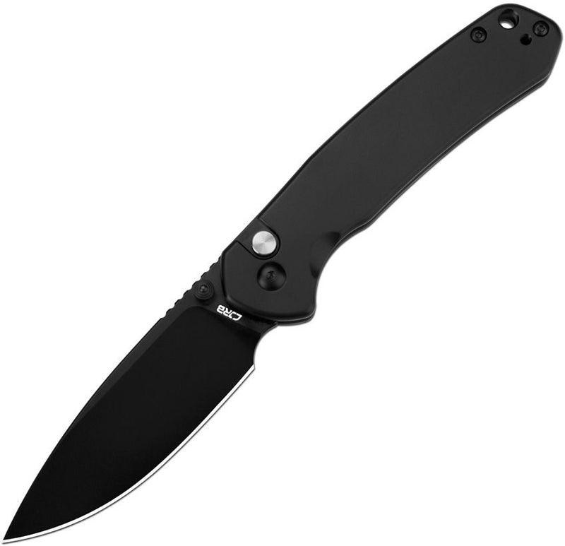 CJRB PYRITE Folding Knife Black PVD AR-RPM9 Blade Black Stainless Handles (J1925BST)