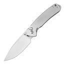 CJRB PYRITE 3.11in AR-RPM9 Powder Steel Blade Titanium Handle Folding Knife - J1925T