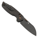 Kansept Model 6 K1022V1 – 3.1" CPM S35VN Blade, Shred Carbon Fiber Handle with Crossbar Lock (Nick Swan Design)