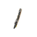 Kubey Jaw Karambit Folding Knife 2.52" 14C28N Blackwash Tanto Blade Ultem Handle KU439E