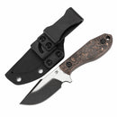 Kansept Tiny Dancer K014A3 – 3.17" CPM S35VN CNC-Milled Blade, Copper Carbon Fiber Handle, Fixed Blade by JB Stout