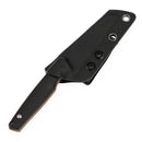 Tenable Parr G011B2 – 3.12" Rose Gold Coated 14C28N Reverse Tanto Blade, Black G10 Handle, Kydex Sheath – Designed by Jonathan Styles