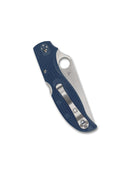 Spyderco Stretch 2 XL Lightweight – 3.99" Satin CPM-SPY27 Blade, Cobalt Blue FRN Handle, Back Lock – Model C258PCBL