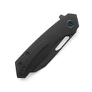 M Miguron Keryx Flipper Folding Knife Black Micarta Handle 3.17" Black PVD 14C28N Blade MGR-813MBK