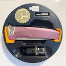 MachineWise Sonora S90V Lightwash Blade Titanium Pink Streamline Textured Handle