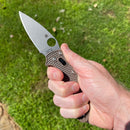 Spyderco Manix 2 Lightweight – CPM 15V Sprint Run, Brown FRCP Handle – Model C101PBN15V2