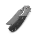 Miguron Centurion Folding Knife 3.5" S90V Sandblasted Blade Titanium & Carbon Fiber MGR-609CBK