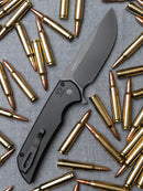 Pro-Tech Mordax Folding Knife - DLC Black Magnacut Blade, Smooth Black Handle | EDC Tactical Knife | MX103