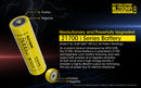 Nitecore NL2150HPI 5000mAh Rechargeable Battery for i Series Flashlights (P20i, P20iX, SRT6i, etc)