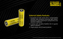 Nitecore NL2150HPI 5000mAh Rechargeable Battery for i Series Flashlights (P20i, P20iX, SRT6i, etc)