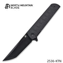 North Mountain Blade 2536-KTN folding knife front view product photo