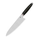 Gyuto 8" 14C28N, satin finish Ebony Wod QS-KK-003A