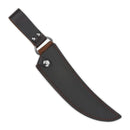 QSP 4" Butcher Knife 14C28N, satin finish Ebony Wood QS-KK-006A