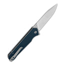QSP Mamba V2 3.50" D2 Blue Micarta QS111-H1