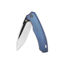 QSP Woodpecker 3.75" Titanium, blue QS116-C