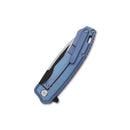 QSP Woodpecker 3.75" Titanium, blue QS116-C