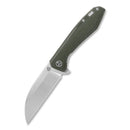QSP Pelican 3.625" CPM S35VN Green Micarta QS118-E1