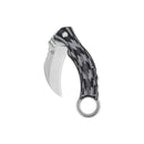 QSP Eagle 3.125" D2 Satin blade Black-gray G10 handleQS120-E