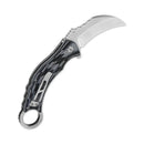 QSP Eagle 3.125" D2 Satin blade Black-gray G10 handleQS120-E