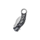QSP Eagle 3.125" D2 Satin blade Black-gray G10 handleQS120-E