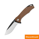 QSP Raven 3.375" D2 Brown G10 QS122-A