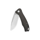 QSP Raven - 3.375" D2 Blade Dark Brown Micarta Handles - (QS122-D1)