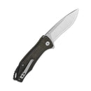 QSP Raven - 3.375" D2 Blade Dark Brown Micarta Handles - (QS122-D1)