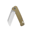QSP Penguin 3.06" 154CM 2 Tone Satin Blade Titanium QS130-AFRG