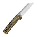 QSP Penguin 3.06" 154CM 2 Tone Satin Blade Titanium QS130-AFRG