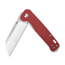 QSP Penguin 3.06" D2, 2 tone Satin finish Red Micarta QS130-D
