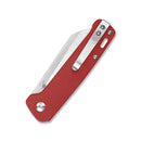 QSP Penguin 3.06" D2, 2 tone Satin finish Red Micarta QS130-D