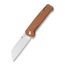 QSP Penguin 3.06" D2, 2 tone Satin finish Tan Micarta QS130-J