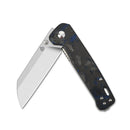 QSP Penguin 3.06" D2 Blue Shredded Carbon Fiber Overlay G10QS130-TBL