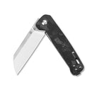 QSP Penguin 3.06" D2 Black Shredded Carbon Fiber Overley G10QS130-T