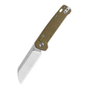 QSP Penguin 3.06" 14C28N Blade Khaki FRN Handle QS130GL-C1
